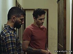 just out of prison, banging bareback anal with my hunk partner