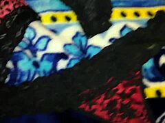 Closet transvestite shimale in wife's thong