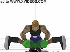 Little Mac gets anal.