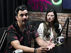 Hey, wanna see her suck to get it hard?