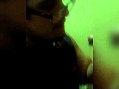 guy swallows stranger's cock in homemade amateur video