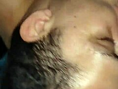 Skinny black bisexual guy feeds me secretly.