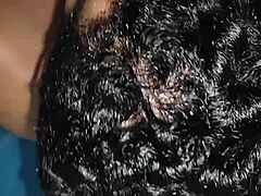 Skinny black bisexual guy feeds me secretly.