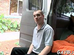 pleasuring a huge black cock with intense sucking