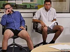 straight guys in mesh get wild on pantsless friday with steamy blowjobs