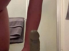 I’m riding this dildo craving a real cock to enjoy.