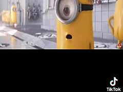 minion gets wild in animated anal play