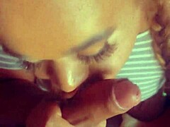 Blowjobqueents travesti devours neighbor's son with eager mouth