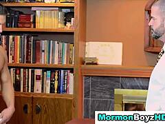 Why does Mormon boy cum for bishop so quick?