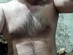 This gay dude savors juice dripping from hard shaft