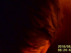 hotel room turns into blowjob and swallow scene