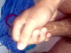 Hey, stroking my buddy's cock feels amazing! 😏