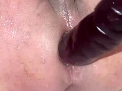 Holy! Gay Anal Eggplant Play Turns Wild. Watch Amateur Ass Fucking with Food Fetish Now!