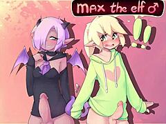 max the elf gameplay unfolds in cute yaoi style