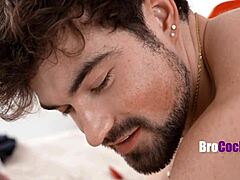 Valentine’s Day Breeding My Twink Step Bro with Monster Cock