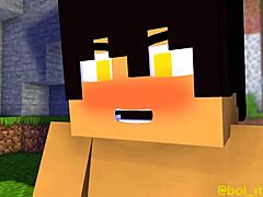 Petualangan Minecraft epik jadi aksi gay panas pancut dan kongkek bontot