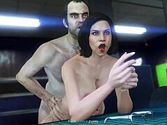 Trevor Scores Hard in GTA V Action