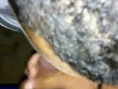 a tasty oral session my buddy gave me yesterday.