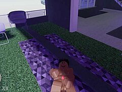Meu cu apanhando na foda gay de Roblox, caralho que delícia!