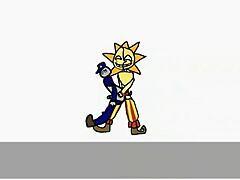 feeling the malfunction as the sun robot fucks my big ass