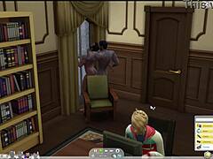 Follando En La Biblioteca Sims 4