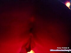 Nerdy BBW pornstar toys with lightsaber and masturbates 😏