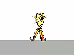 Defekter Sonnenroboter rammt meinen fetten Arsch