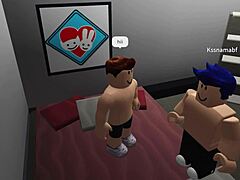 playing ROBLOX and getting ASS FUCKED by gay characters