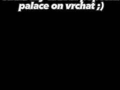 vrchat femboy teasing my big cock