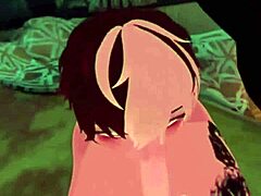 vrchat femboy teasing my big cock