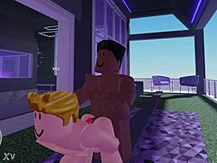 Meu cu apanhando na foda gay de Roblox, caralho que delícia!