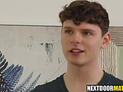 bareback anal with hot yoga trainer, deepthroat and rimjob.