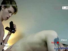 Twink buddies engage in extreme bareback anal and rimming in 3D POV