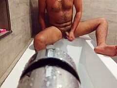 after shower, this indian hunk shows off his monster cock on cam 😍