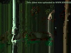 Regular show features group threesome with police uniforms