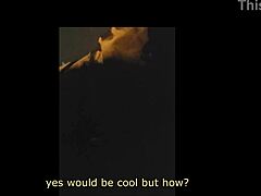 Straight bald guy gets convinced for blowjob outdoors