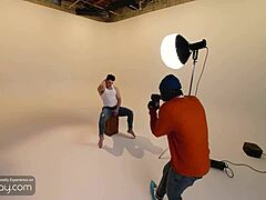 vr gay muscle model michael boston wants to fuck new photographer in pov porn