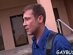 overflowing cumshots in sexy gay hardcore.