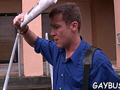 overflowing cumshots in sexy gay hardcore.