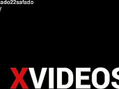 Luis Fernando enjoys a banana