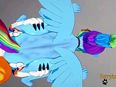 Digimon yaoi renamon and rainbow dash handjob blowjob anal creampie