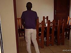 Black African Twink Kalem Jacks Off