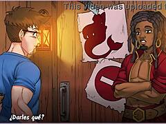 Gay harén episodio 3 follows hardcore anal adventures on sea voyage in español.