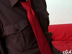 Nasty and sensual gay sex with black blowjob fucking sucking sloppy action