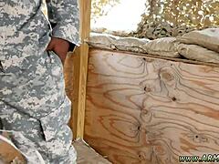 Straight army men turned to fucking gay hot nasty troops outdoors.
