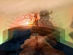 on halloween night, jon arteen the 18+ ghost boy bareback fucks curly emo femboy goth ladyboy until loud moaning orgasm.