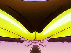 Broly Pounds Freeza in Intense Dragon Ball Action