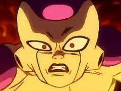 Broly Pounds Freeza in Intense Dragon Ball Action