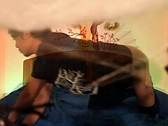 on halloween night, jon arteen the 18+ ghost boy bareback fucks curly emo femboy goth ladyboy until loud moaning orgasm.