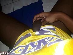 Sexy Male Voice Dirty Talks While Jerking to Orgasm